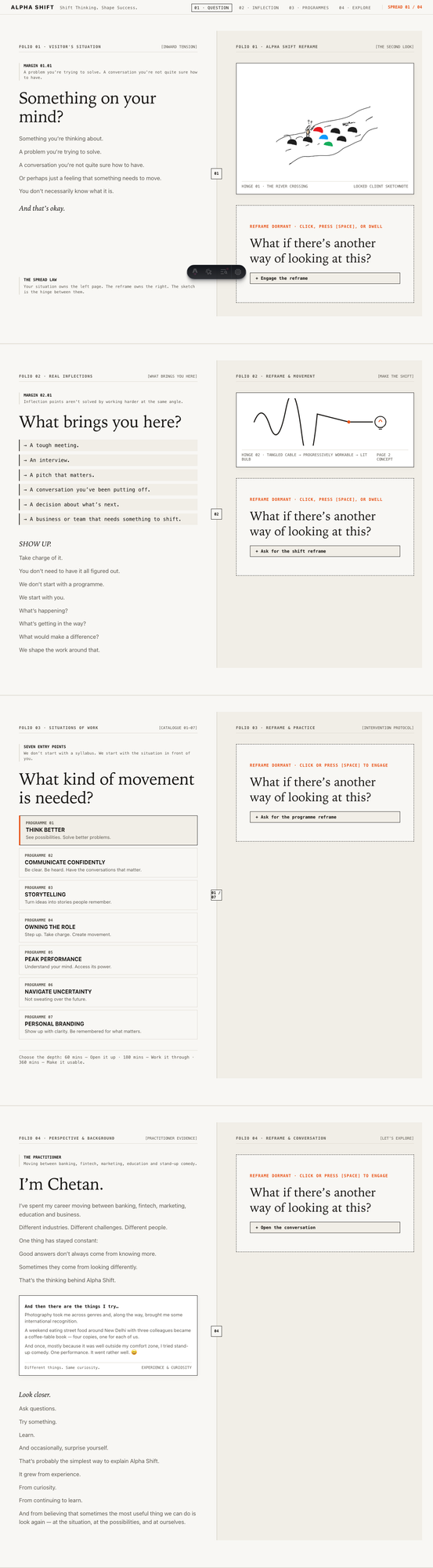 Preview of Conversation Spread